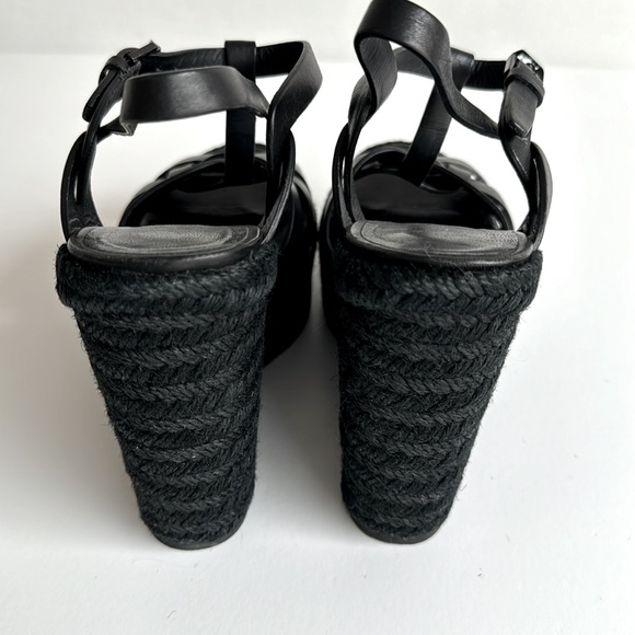 Saint Laurent Black Wedge - Picture 3 of 3